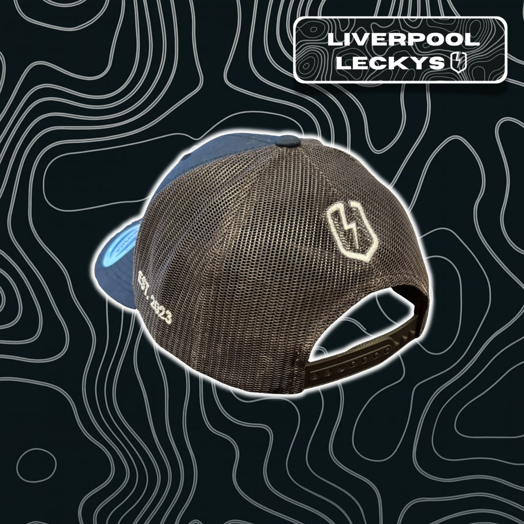 Liverpool Leckys Navy And Grey Cap