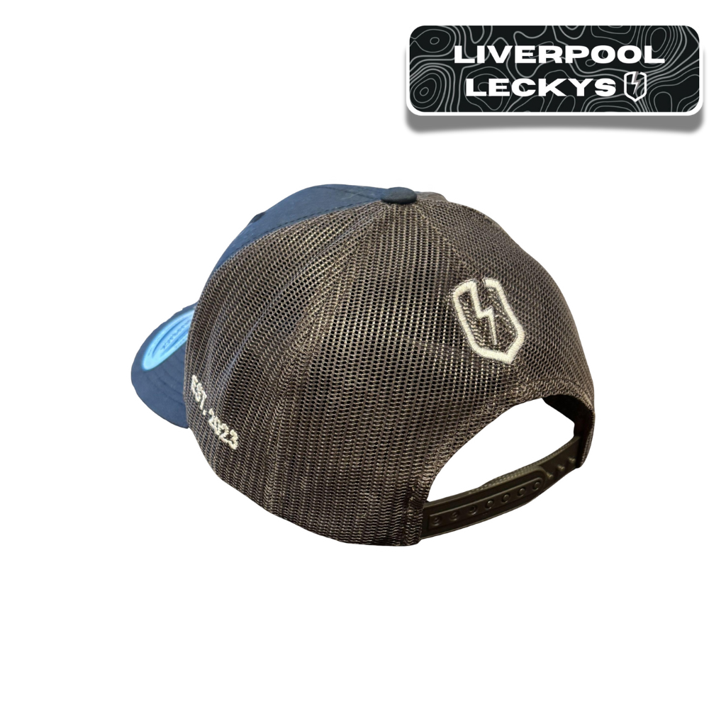 Liverpool Leckys Navy And Grey Cap