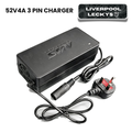 52v 4a XLR 3 Pin Ebike Battery Charger