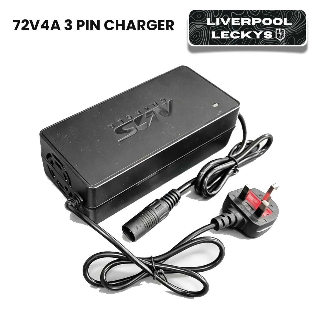 72v 4a XLR 3 Pin Ebike Battery Charger