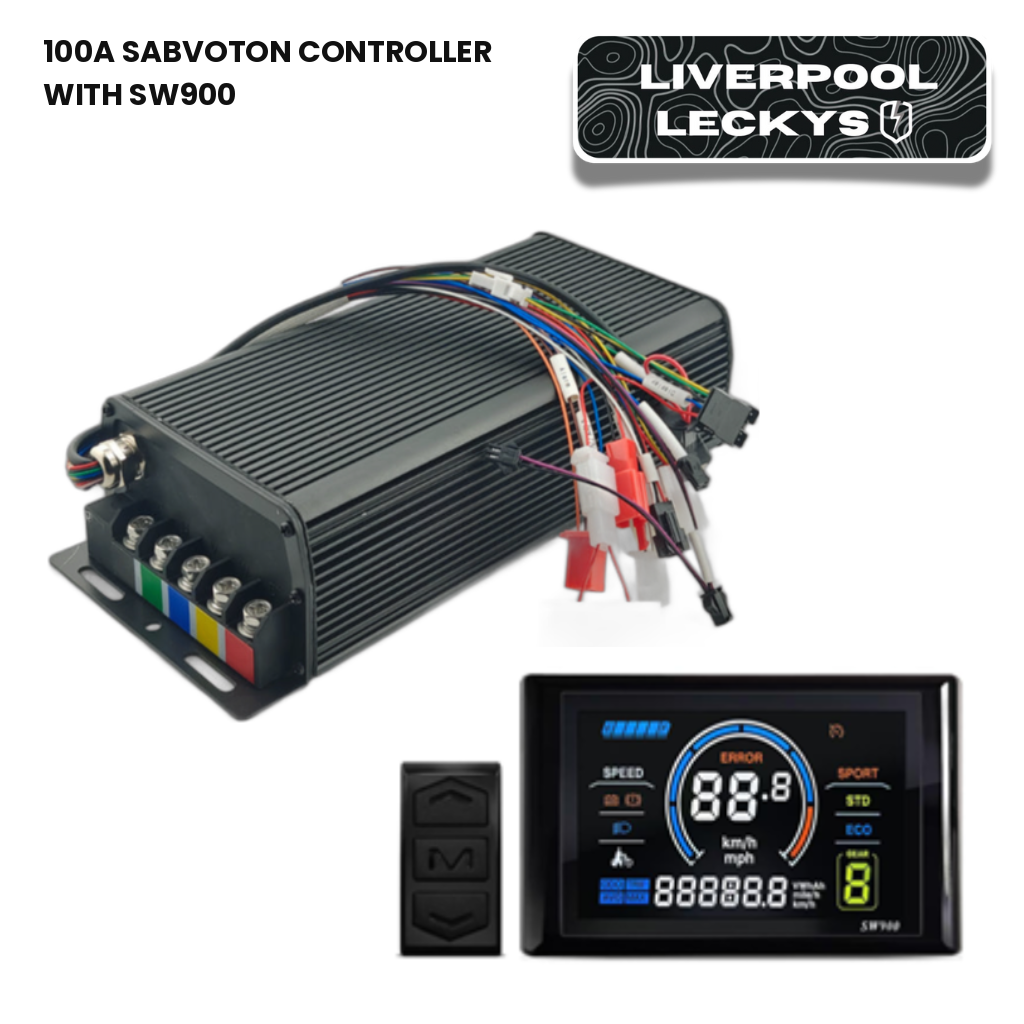 100A Sabvoton Ebike Controller With Sw900 Display