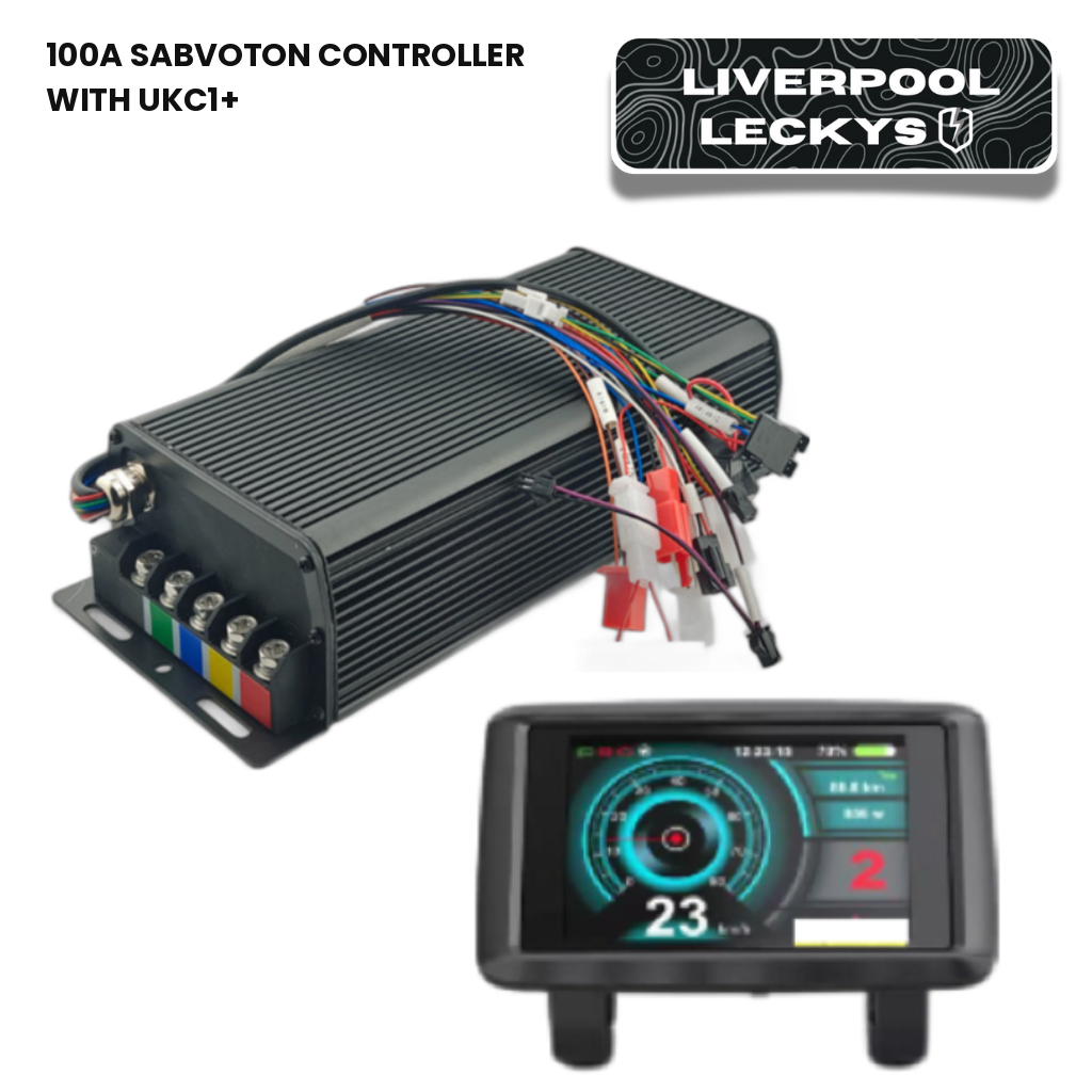 100A Sabvoton Ebike Controller With UKC1+ Display