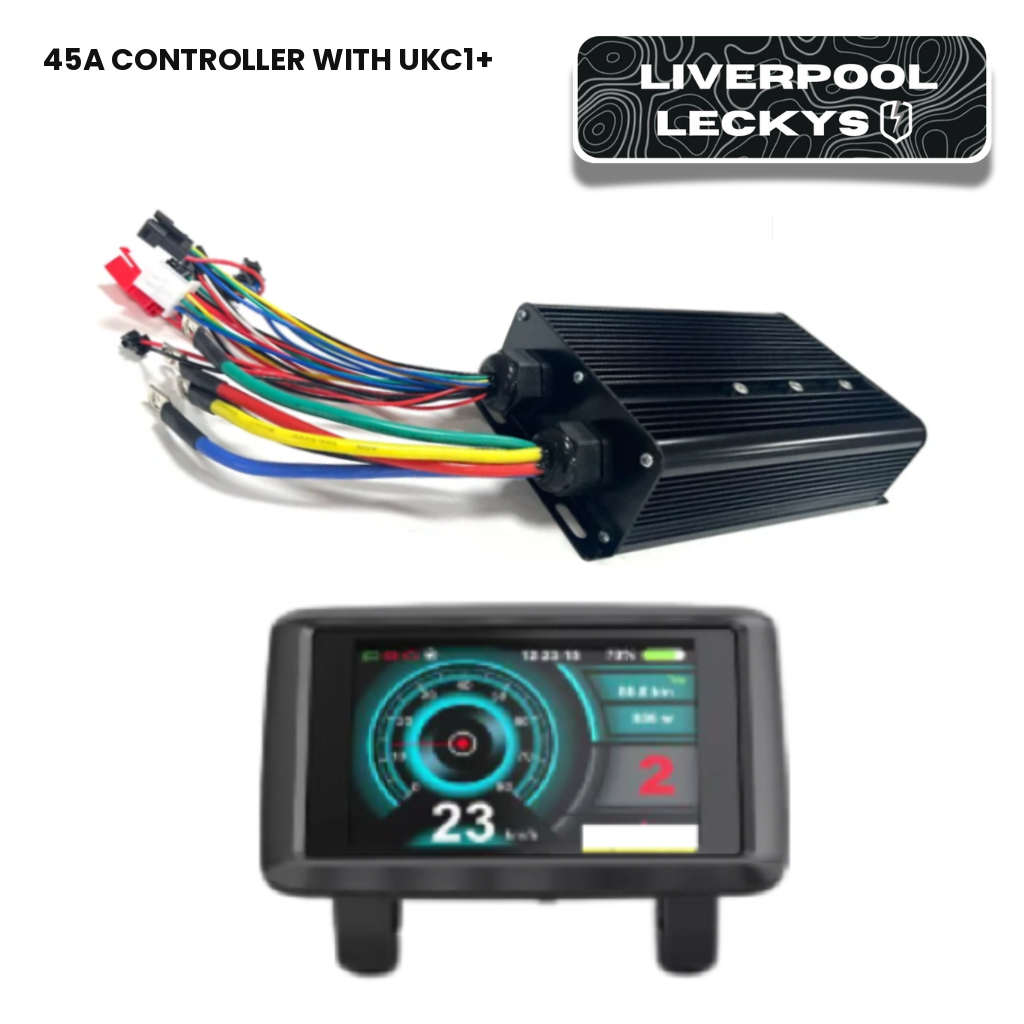 45A Sinewave Ebike Controller With UKC1+ Display