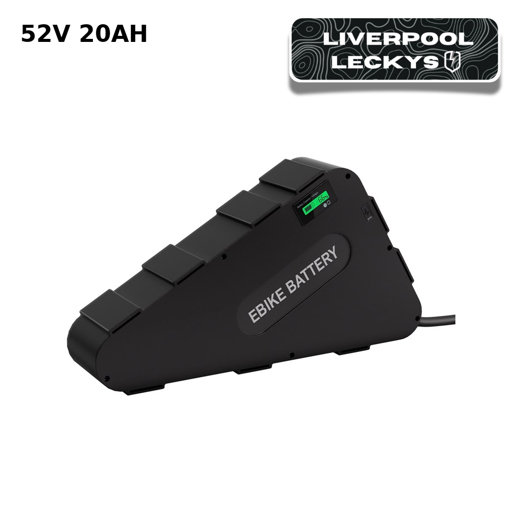 52v 20ah 50a BMS Ebike Triangle Battery