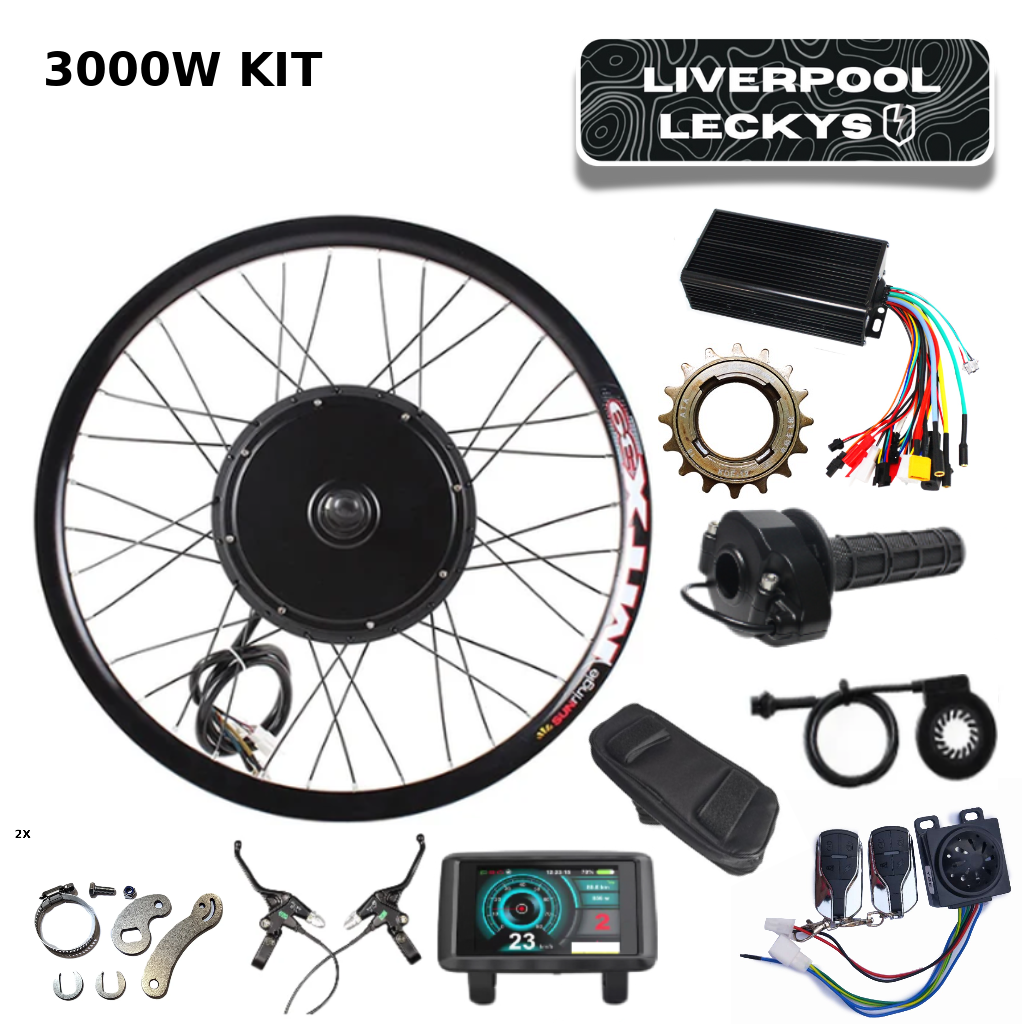 3000w 26" 27.5" 29" MTX Rear Wheel Hub Motor