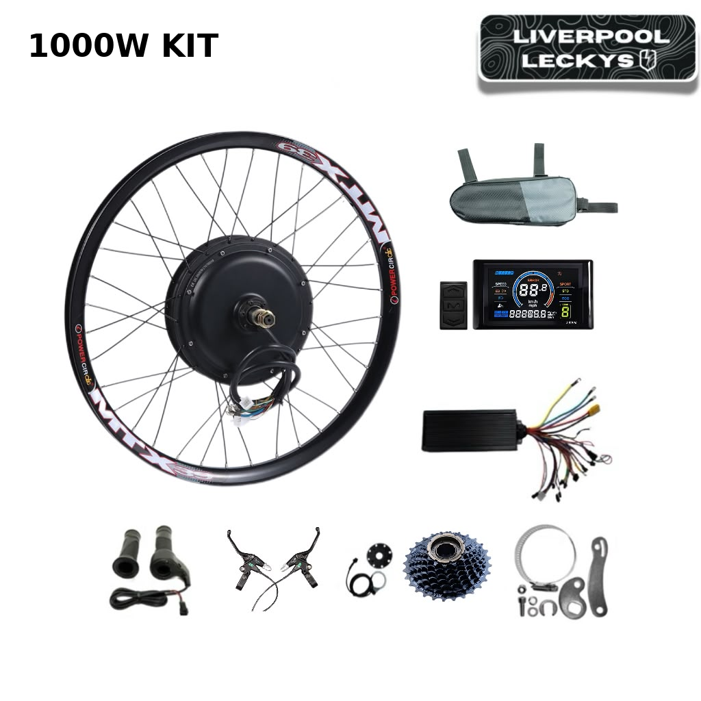 1000w 26" 27.5" 29" MTX Rear Wheel Hub Motor