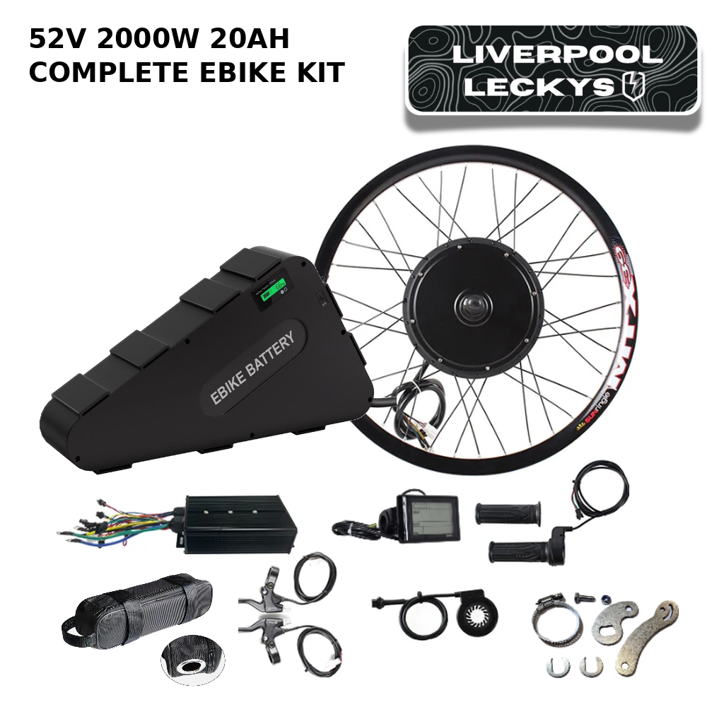 52v 2000W 20ah Complete Ebike Kit