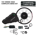 72v 3000W 20ah Complete Ebike Kit
