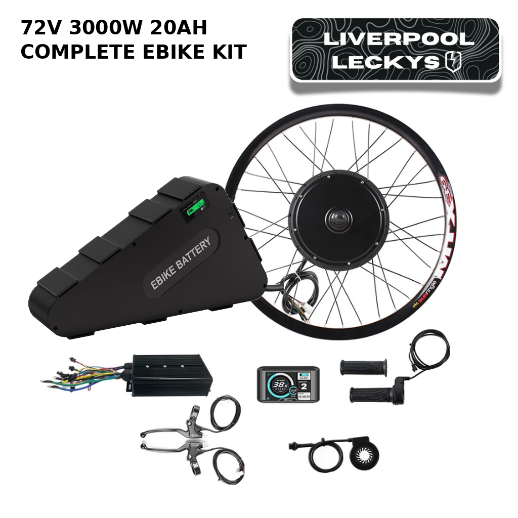 72v 3000W 20ah Complete Ebike Kit