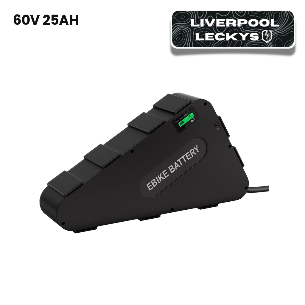 60v 25ah 50a BMS Ebike Triangle Battery