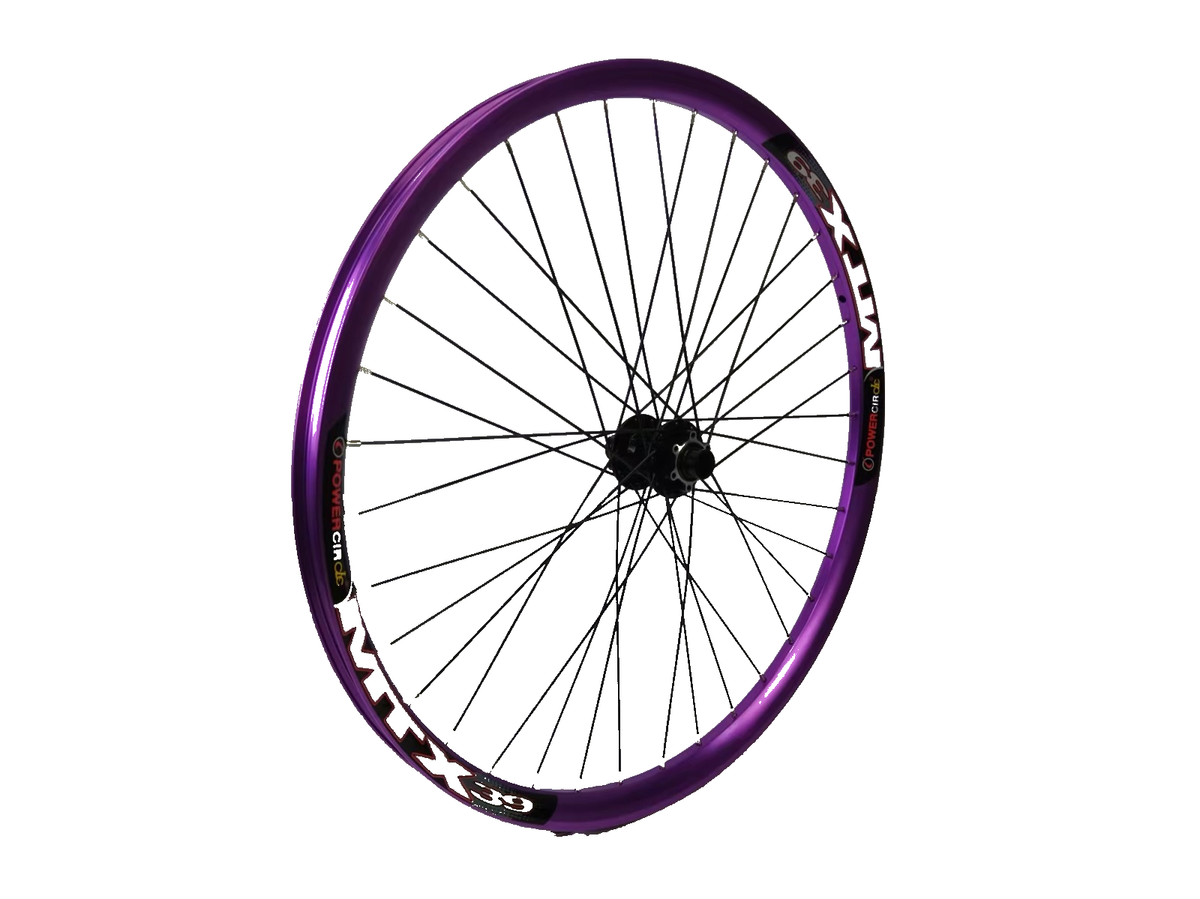 Purple 72v 3000W 30ah Complete Ebike Kit With Matching Front Wheel