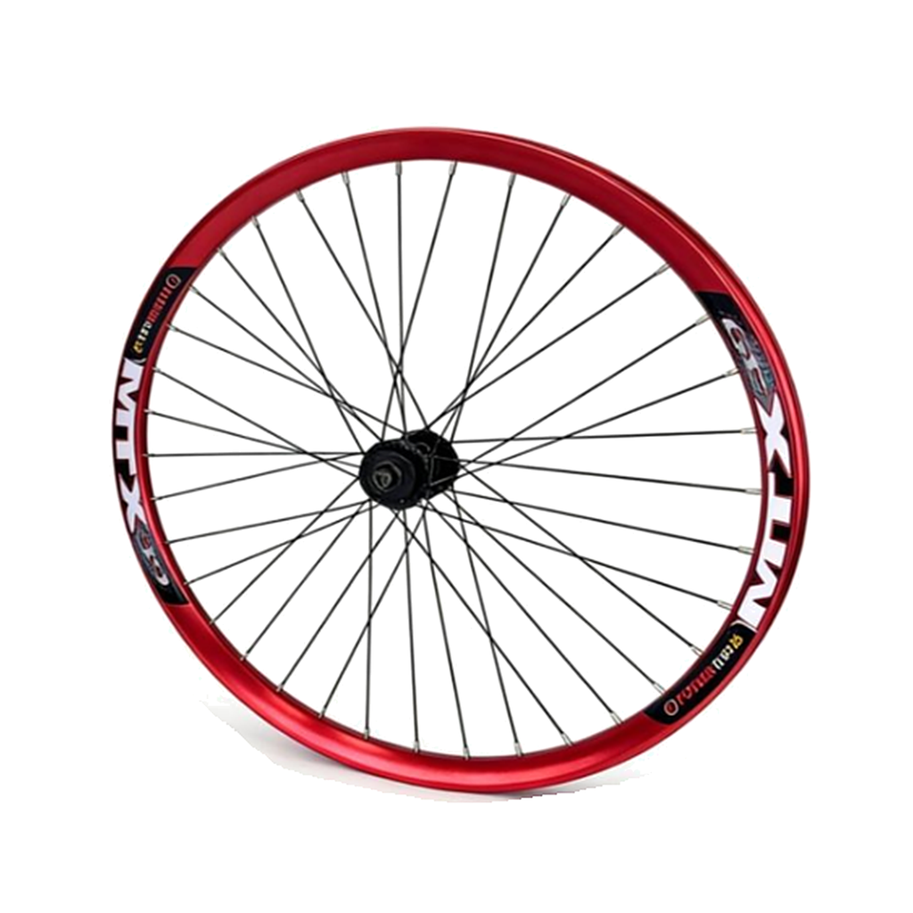 Red 3000w 27.5" 29" Ebike Conversion Kit With Matching Front Wheel